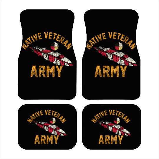 Native American Vietnam Veteran Car Mats