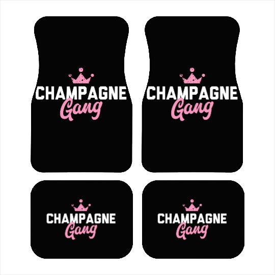 Champagne Gang Car Mats