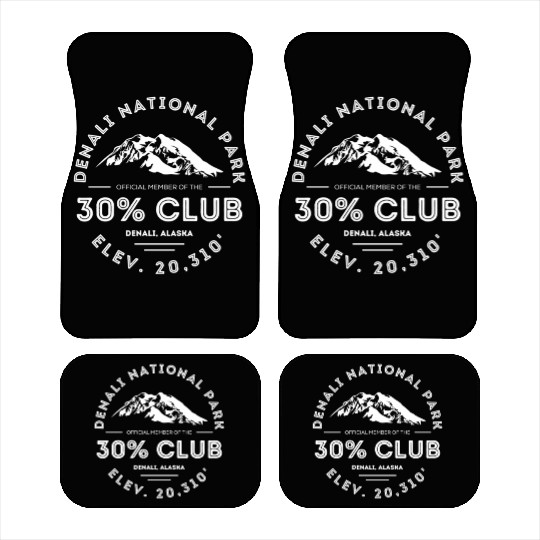 Denali 30 Club Alaa National Park Car Mats