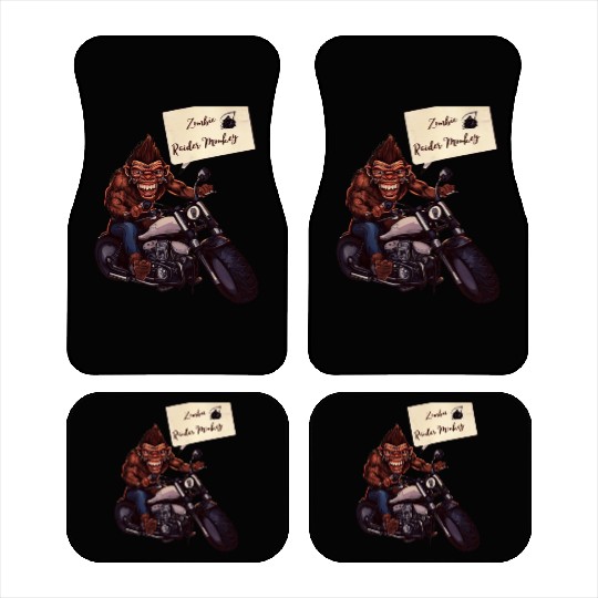zombie Raider Monkey Car Mats