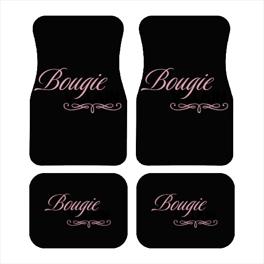 Bougie Villain Car Mats