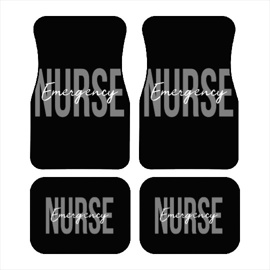 Er Nurse Emergency Room Nurse Registered Nurse Car Mats