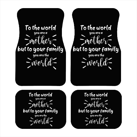 Funny Car Mats gift for mom , mother and grandma