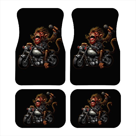 zombie Raider Monkey Car Mats