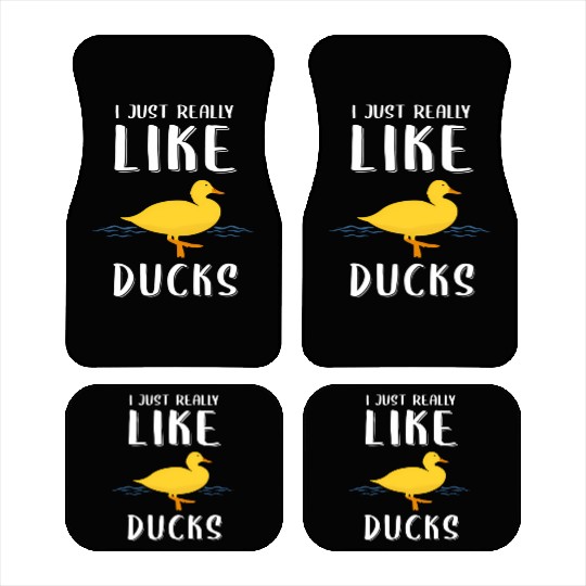 Duck For Duck Hunting Bird Car Mats