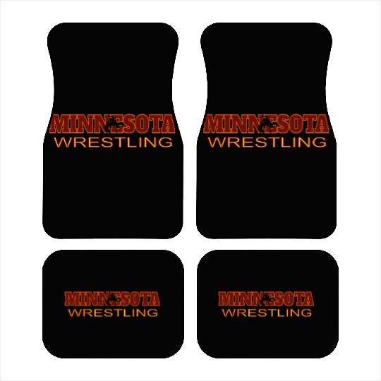 Minnesota Wrestling Freestyle Wrestler State Car Mats