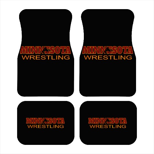 Minnesota Wrestling Freestyle Wrestler State Car Mats