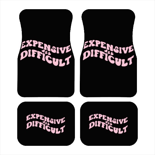 Expensive And Difficult Bougie Bougee Preppy Car Mats