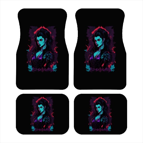 Vampire Girl Car Mats