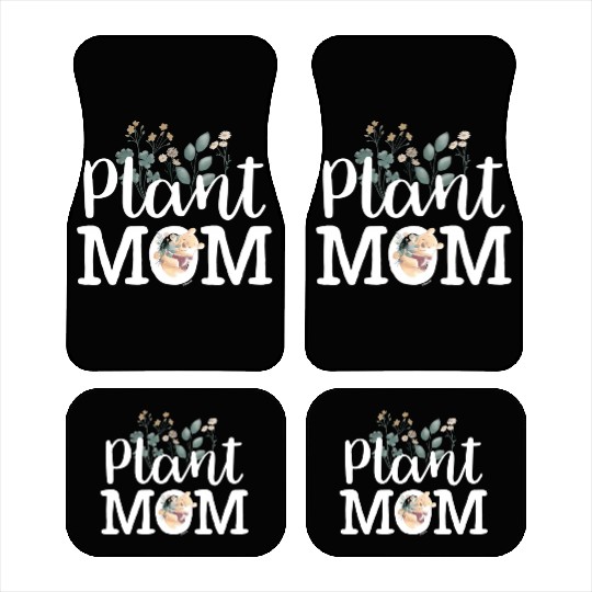 Plant Mom Car Mats