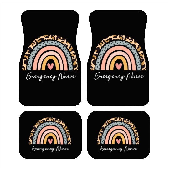 Er Nurse Emergency Room Nurse Registered Nurse Car Mats
