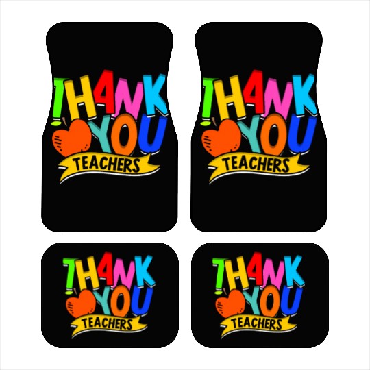 Thank you teacher - Gratitude Car Mats