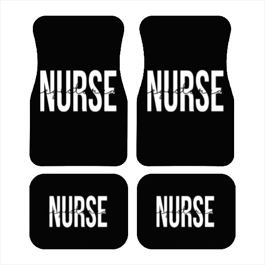 Registered Nurse Rn Emergency Room Nurse Car Mats