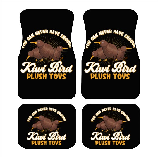 Bird Lover New Zealand Kiwi Bird Car Mats
