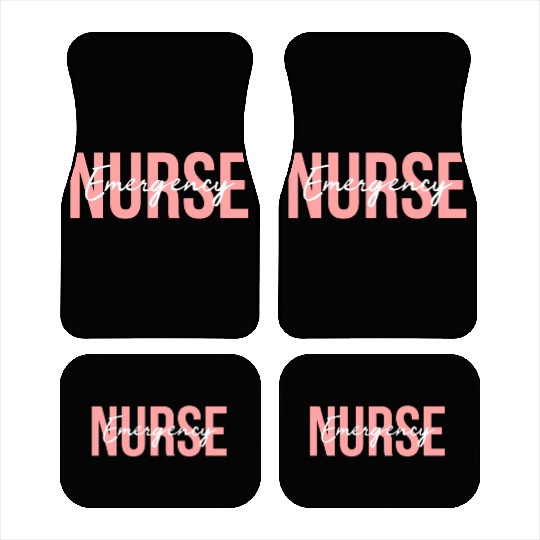 Er Nurse Emergency Room Nurse Registered Nurse Car Mats