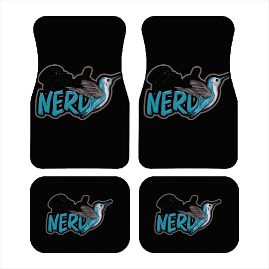Bird Desig for Birdwatcher Bird Nerd Lover Bird Car Mats