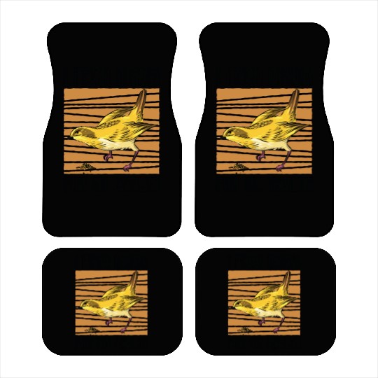 Bird Feeding Health Bird Fan Birdwatching Car Mats