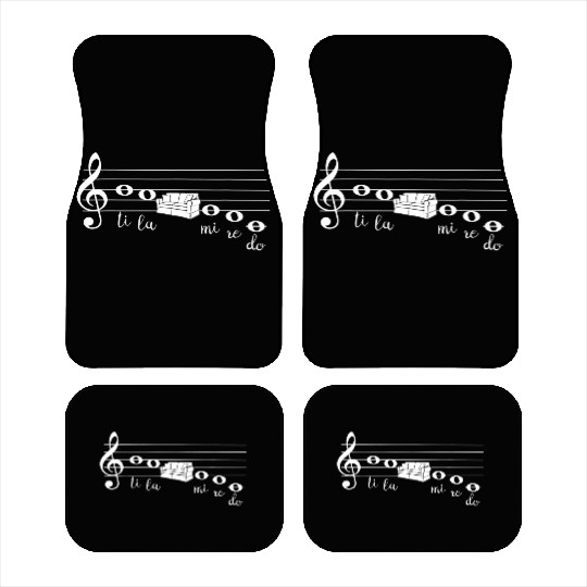 Funny Music Orchestra Choir Car Mats