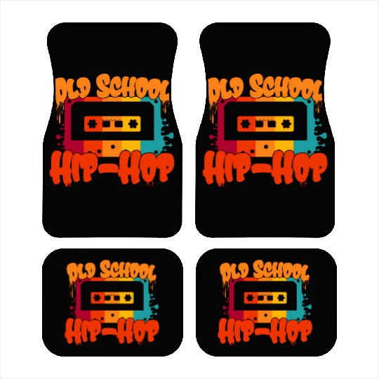 Old School Hip Hop 80S 90S Cassette Music Car Mats