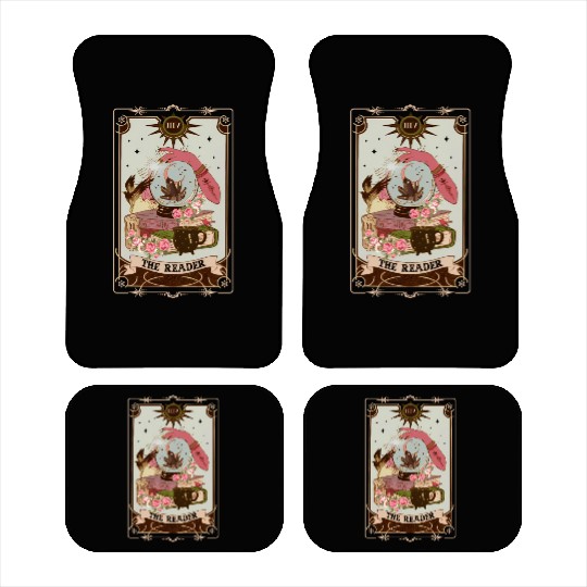 The Reader Tarot Card Witch Vibes Reading Car Mats