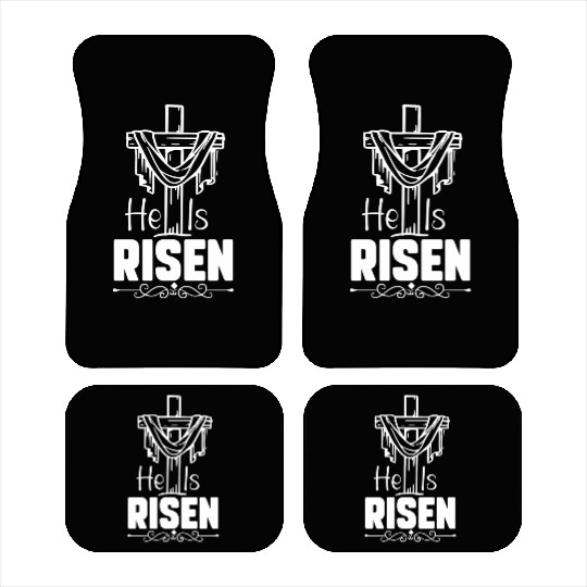 He Is Risen Jesus Christ Resurrection Happy Car Mats
