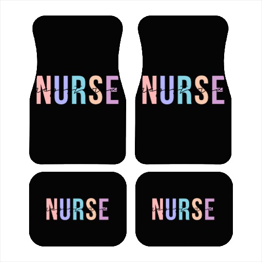 Registered Nurse Rn Emergency Room Nurse Car Mats