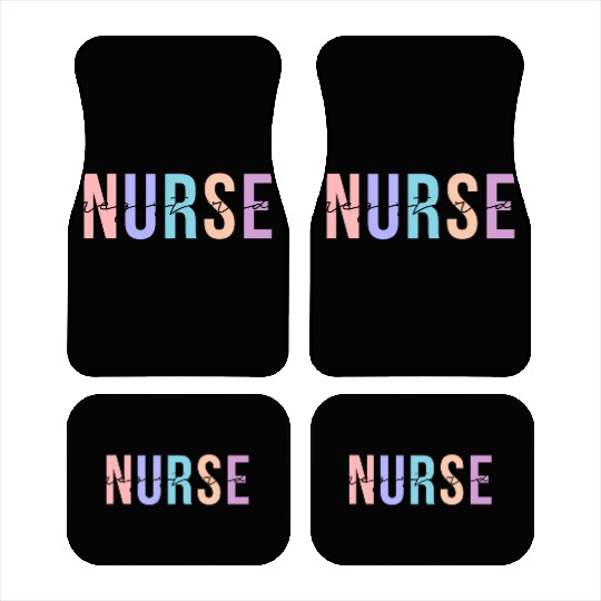 Registered Nurse Rn Emergency Room Nurse Car Mats