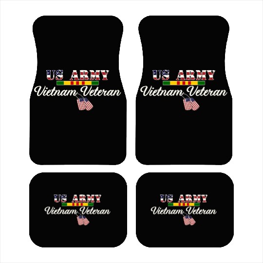 US Army Vietnam Veteran Car Mats