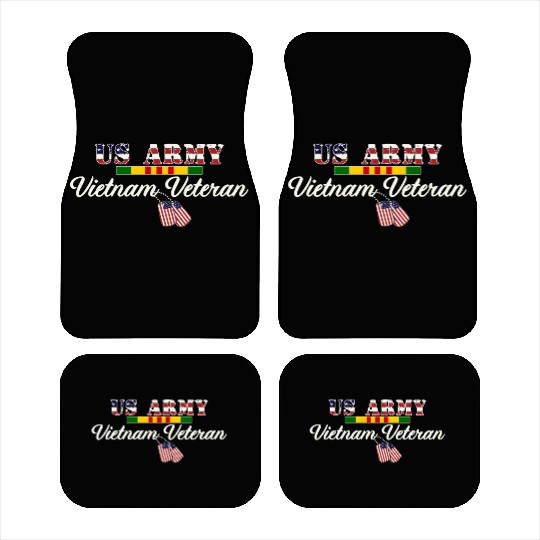 US Army Vietnam Veteran Car Mats