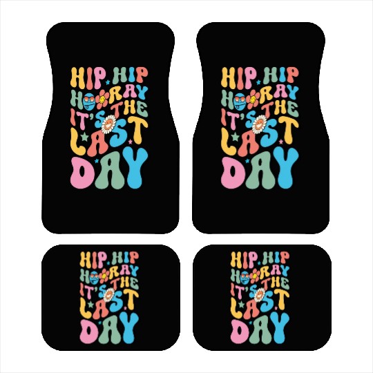Last Day of School teacher Hello Summer Teacher Car Mats