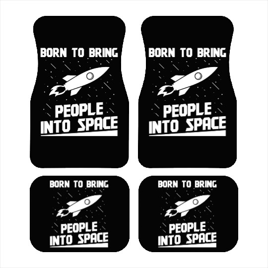 Aerospace engineer born to bring people into space Car Mats