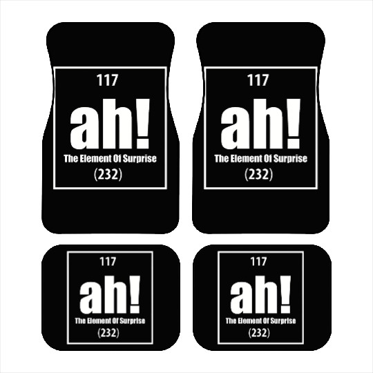 AH The Element of Surprise Car Mats