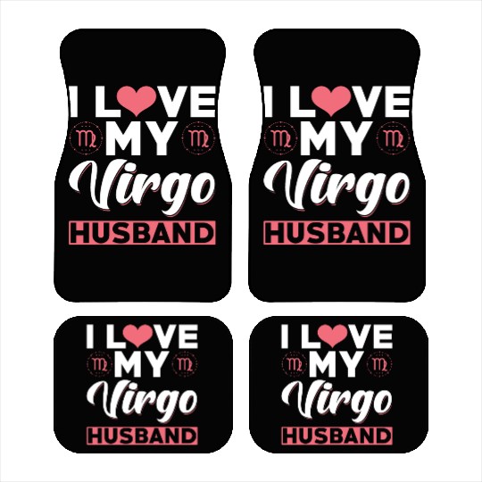 I love my Virgo Husband Car Mats
