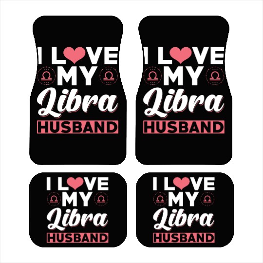 I love my Libra Husband Car Mats