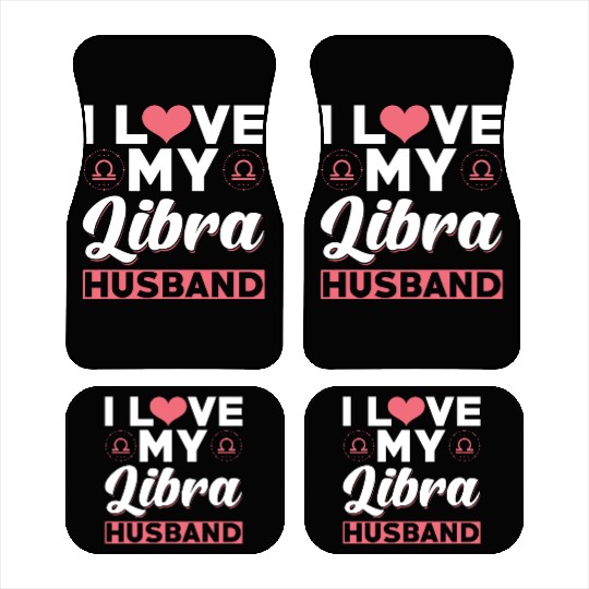 I love my Libra Husband Car Mats