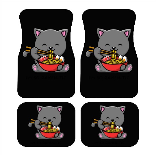 I m so ramen -tic Car Mats