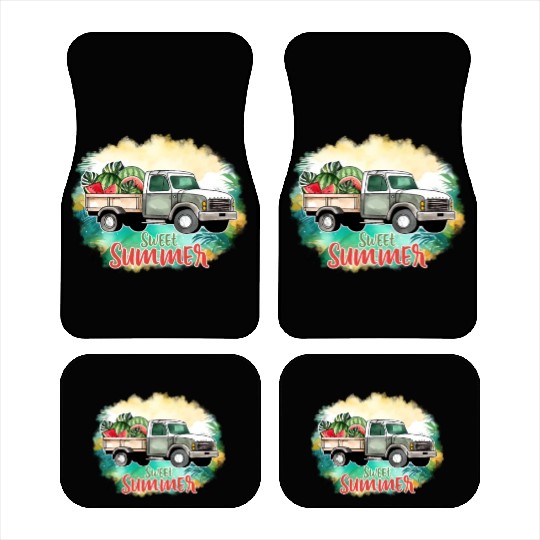 Summer vibes Car Mats