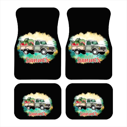 Summer vibes Car Mats
