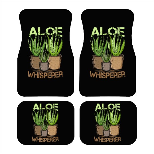 Aloe Vera Plant Lover Women Gardening Gift Plants Car Mats