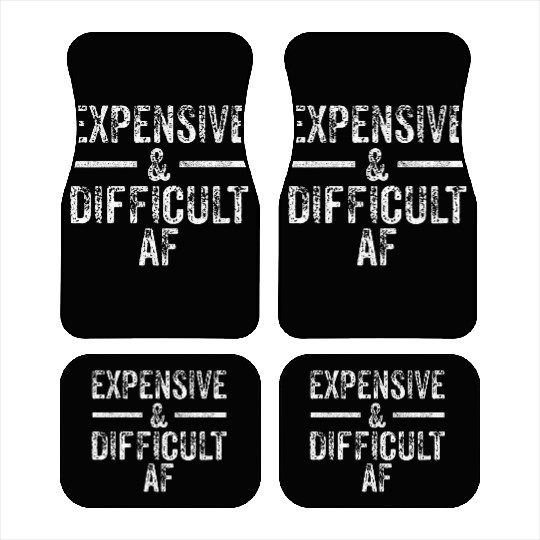 Expensive And Difficult Af Bougie Bougee Vintage Car Mats