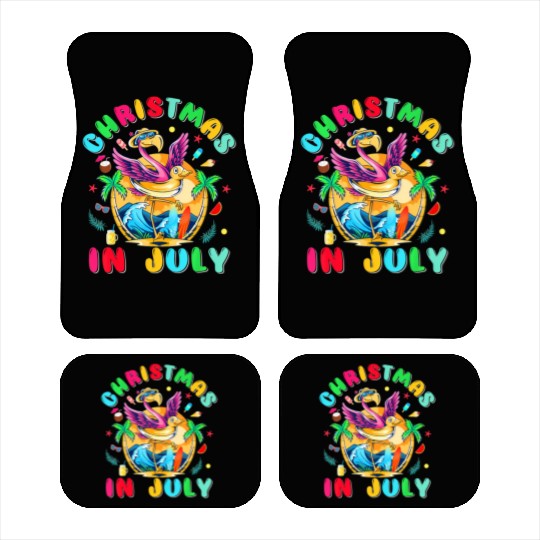 Just A Girl Who Loves Christmas In July Summer Car Mats