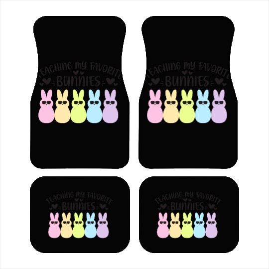 Teaching Favorite Bunnies Teacher Easter Car Mats