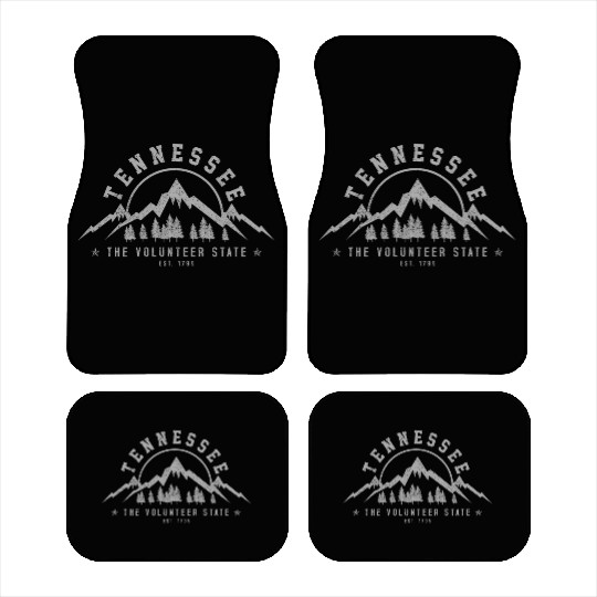 Tennessee The Voleer State Est 1796 hville Car Mats