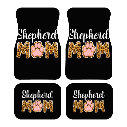 German Shepherd Mom Mama For Dog Mothers Day Car Mats