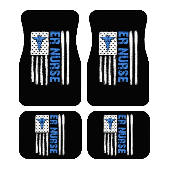 Er Nurse Emergency Room Nurse Car Mats