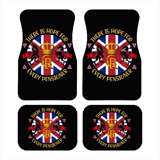 King Charles Iii British Monarch Royal Coronation Car Mats