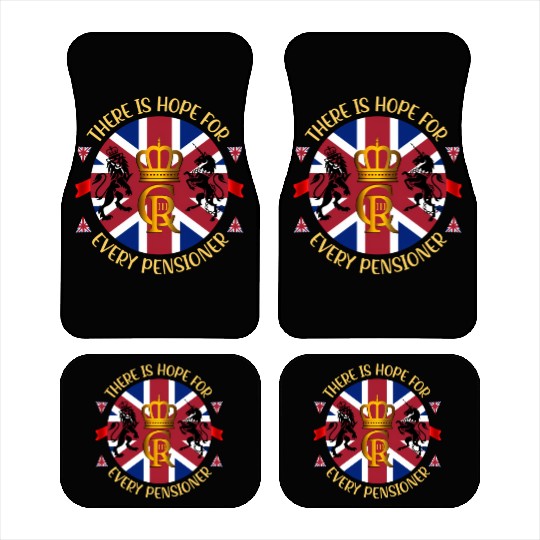 King Charles Iii British Monarch Royal Coronation Car Mats