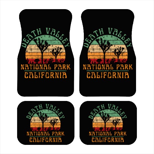 Death Valley California Nature Hiking Outdoors Vin Car Mats