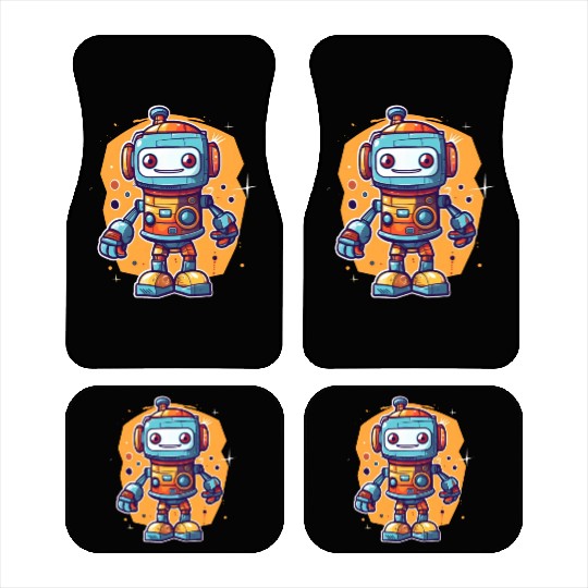 Robot Baby Robotic Future Engineer Technology Car Mats