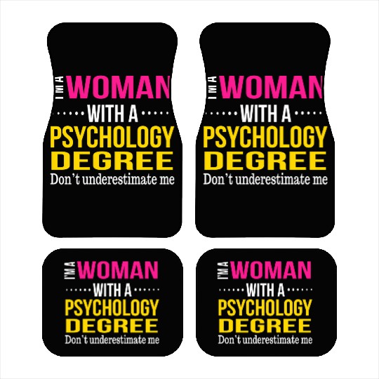 Psychology Degree Major Graduation 2023 Car Mats